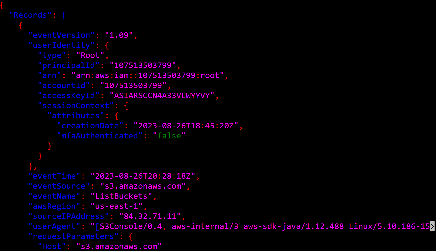 json